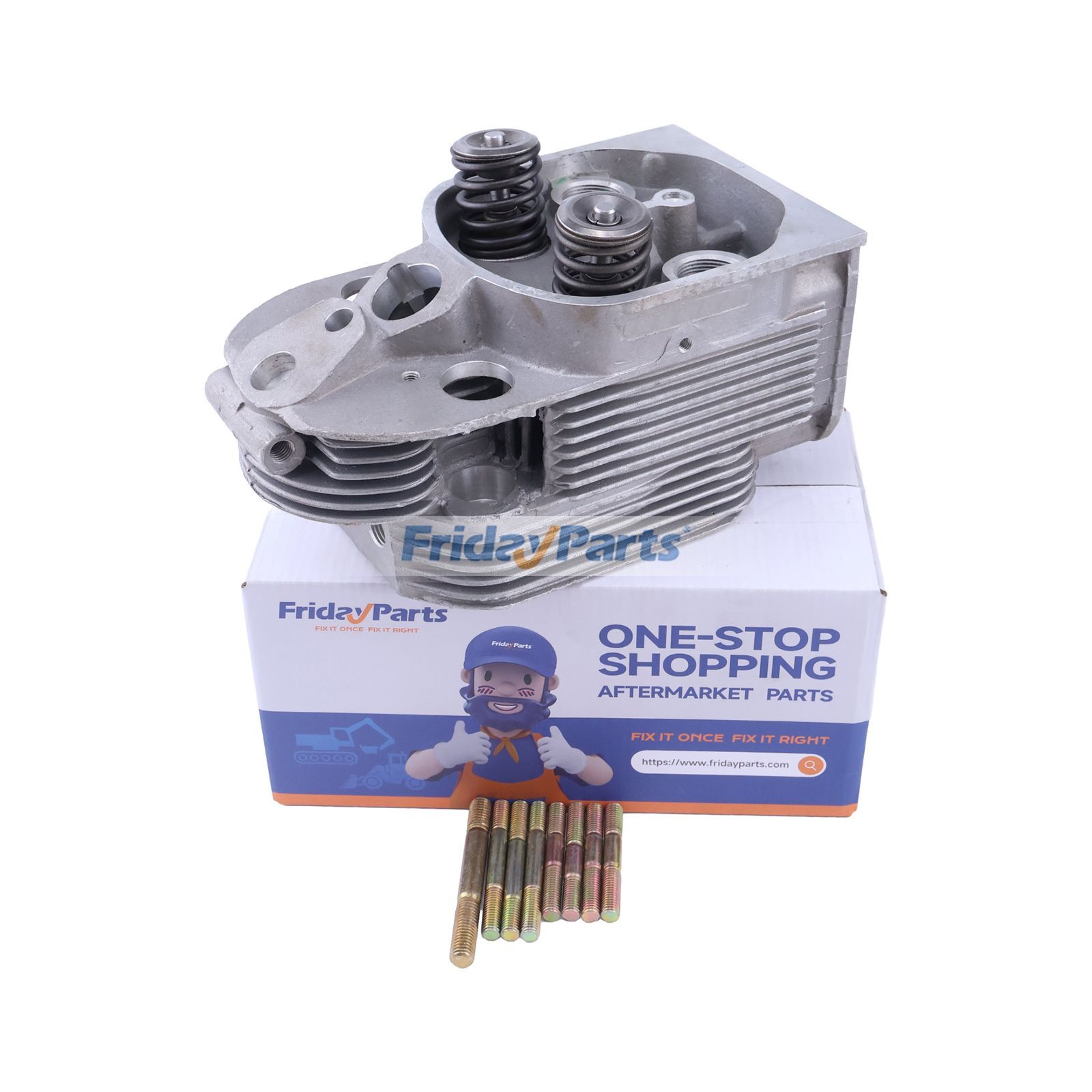 Culata con válvulas 02237310 02239742 para motor Deutz F2L912 F3L912 F4L912 F5L912 F6L912