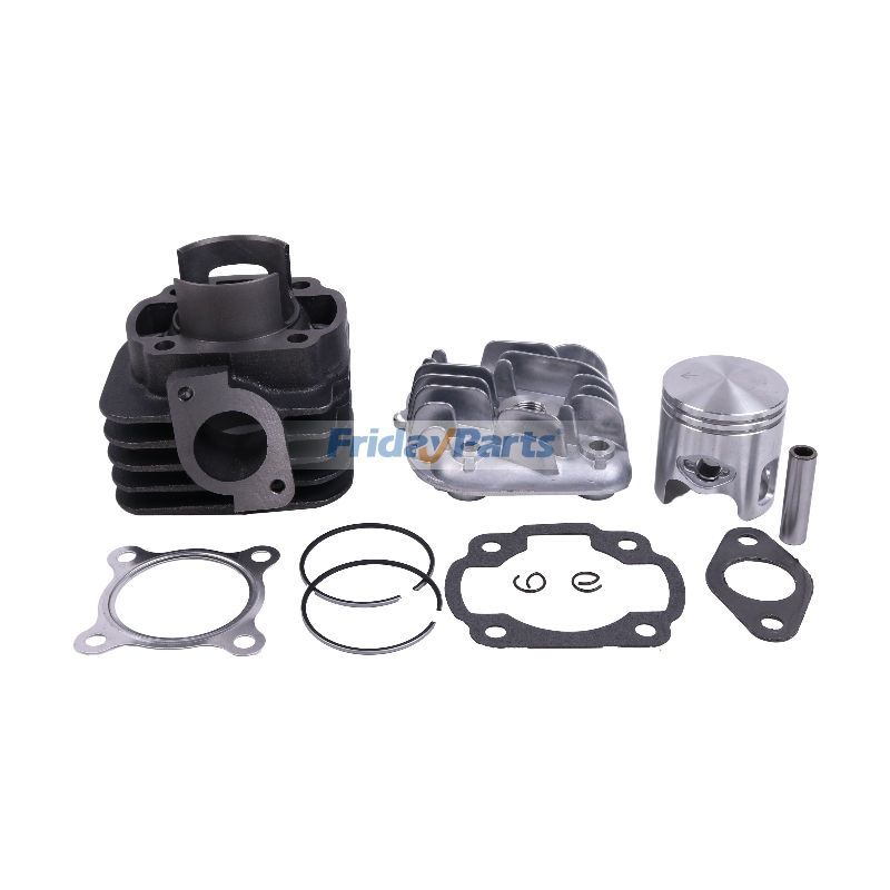 Cylinder Kit 4WX-E1311-00-00 for Yamaha Motorcycle 200-2011 YW50 Zuma 1992-2001 CY50 Jog Polaris ATV 2001-2003 Scrambler 50