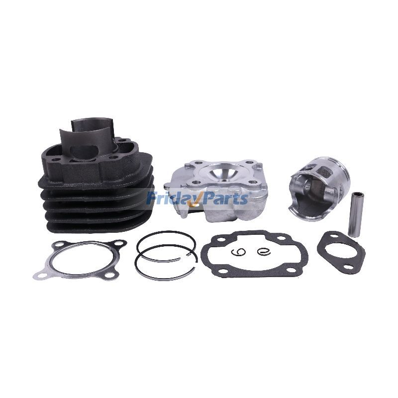 Kit cylindre 4WX-E1311-00-00 pour moto Yamaha 200-2011 YW50 Zuma 1992-2001 CY50 Jog Polaris ATV 2001-2003 Scrambler 50pourPour Arctic Cat,Pour AUTRE MARQUE,Pour Polaris,Pour Yamaha