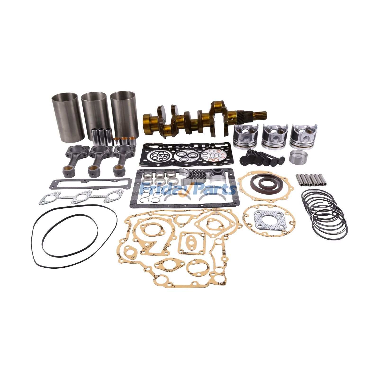 Overhaul Rebuild Kit & Connecting Rod & Crankshaft for Excavator