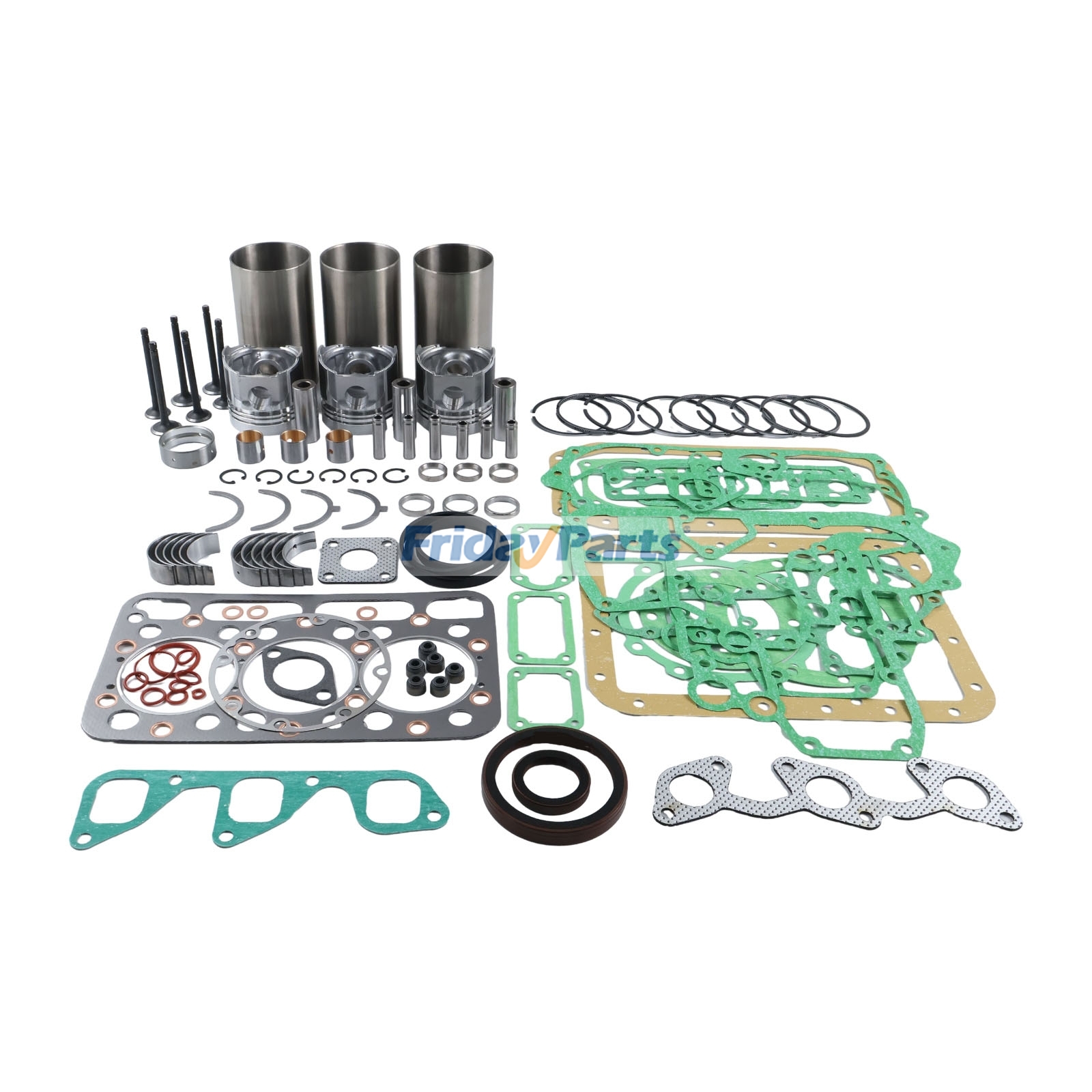 Überholungs- und Umbausatz für Kubota-Motor D1402 D1402DI Traktor L2550 L2550D L2650D L2650F