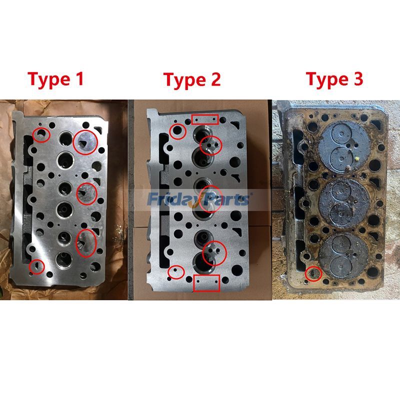 Culata completa D1803 D1803-M-D1-E3B-BC-3 con válvulas 7008889 para motor Kubota Bobcat Excavadora E32 E35 Para BOBCAT