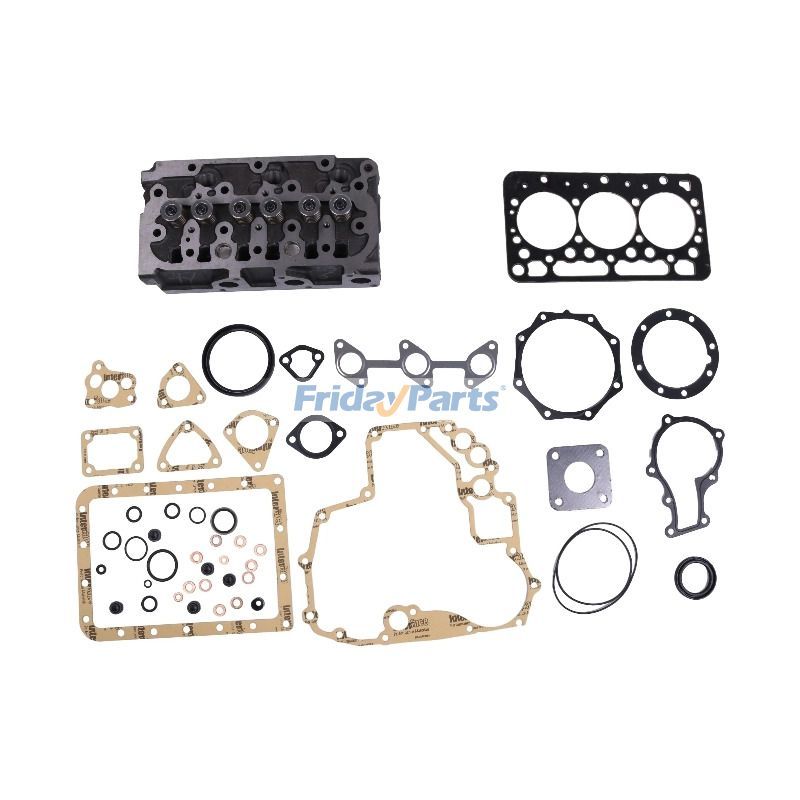 Culata completa D722 D722-E3B-BC-5 con válvulas y kit de juntas completo 6698144 7245960 7015472 para motor Kubota Bobcat Excavadora 320 323 324 Cargadora MT52