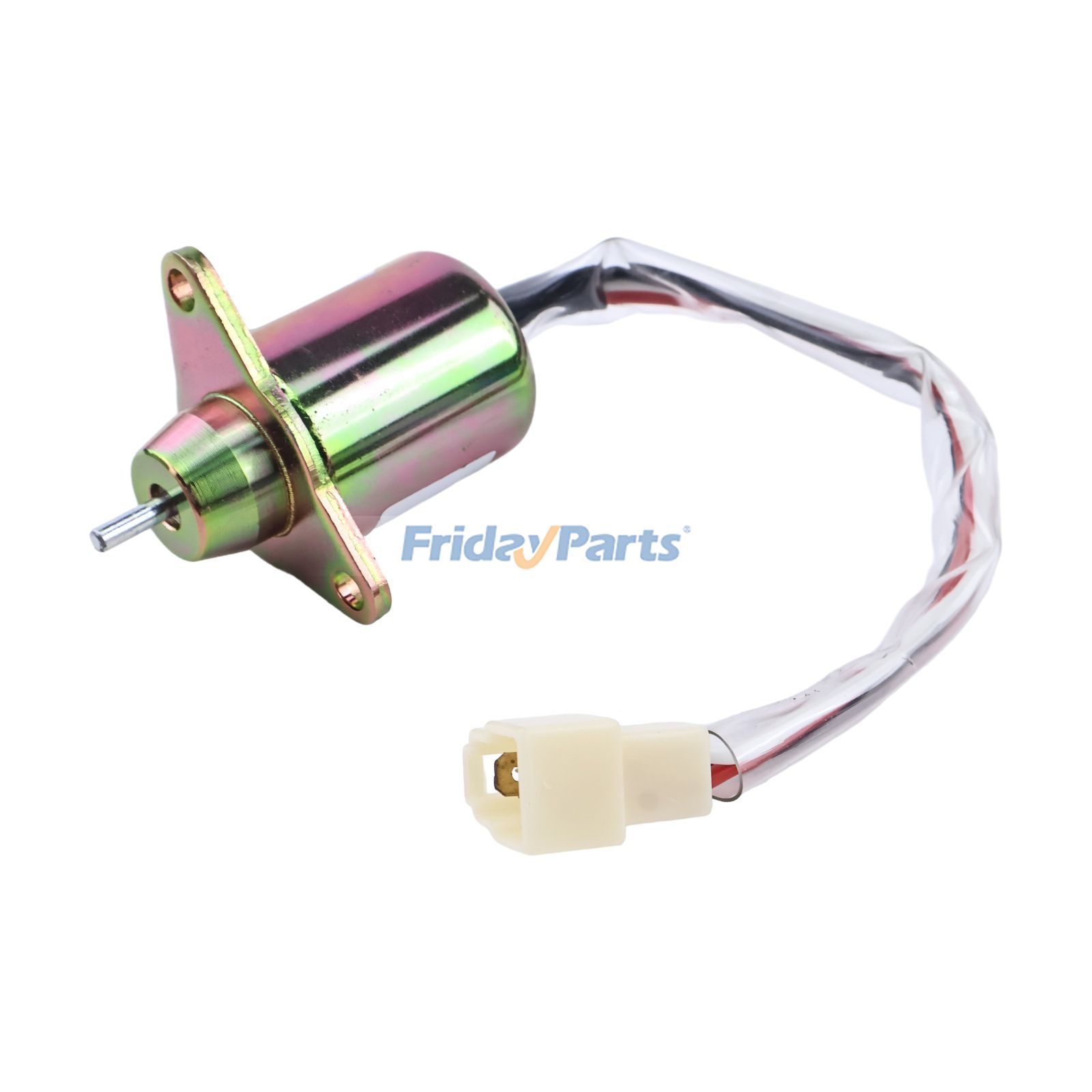 Excavator  Fuel Shut Off Stop Solenoid Valve