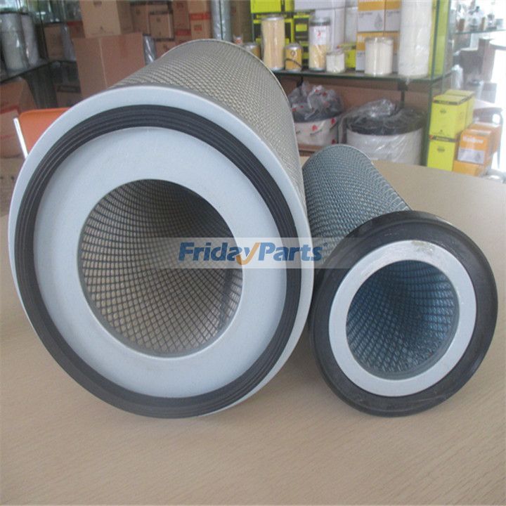 Für Doosan Daewoo DH280 Luftfilter 2474Y1009 und 2474Y6025