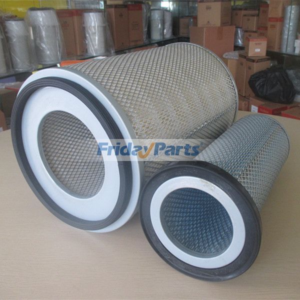 Daewoo-Luftfilter 2474Y1009 und 2474Y6025für Bagger