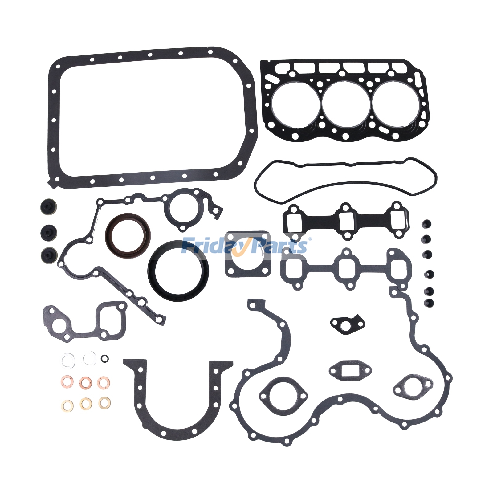 Daihatsu DM950 Überholungsdichtungssatz 107-9906 115-2339 für Toro Zero-Turn Rasenmäher 74268 74269für Für Toro
