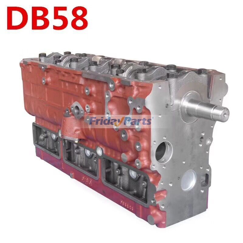 Ensemble de bloc-cylindres DB58TIS DB58T DB58 avec kit de joints complet pour Doosan 140W-V 160W-V 175LC-V 180W-V 210W-V 225LC-V 225NLC-V 255LC-V DH220-5