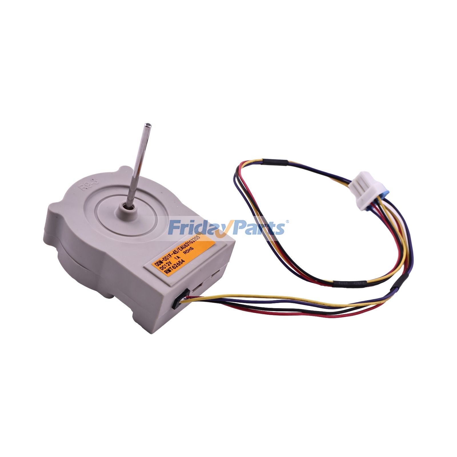 Motor de ventilador de condensador de 4 pines y 12 V CC