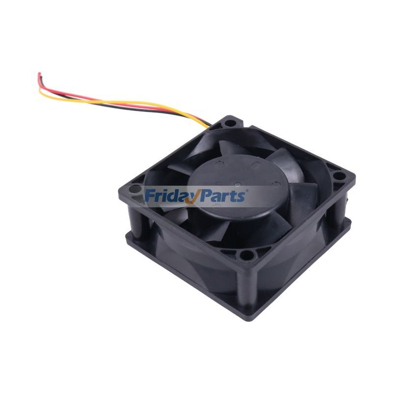 DC 24V 0.1A 3 Wires 3 Pins Low Power Inverter Cooling Fan MMF-06F24ES
