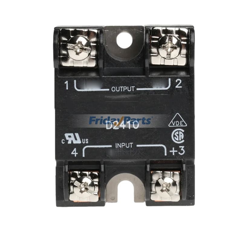 cenere-10DA 3-32VDC a 480VAC 10A Elettrico monofase stato solido DC ad cenere-10DA 3-32VDC a 480VAC 10A Elettrico monofase stato solido DC ad