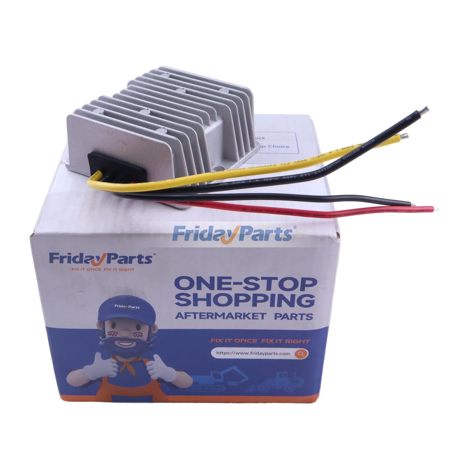 Convertisseur abaisseur de tension 24 V à 12 V CC 20 A 20 A pour voiturette de golf EZOGO