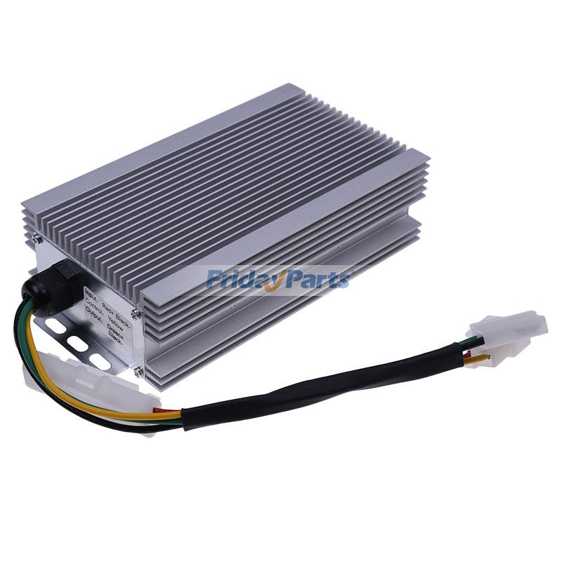 Golf Cart DC Converter 48V to 12V Step Down Reducer 30A 360W 0A~30A for E-Z-GO