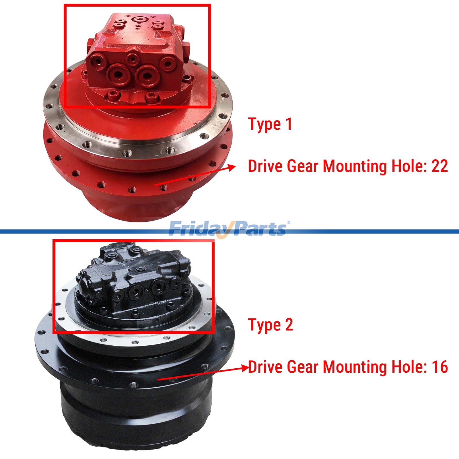 Hydraulic Final Drive Gearbox With Motor for Engine,Excavator