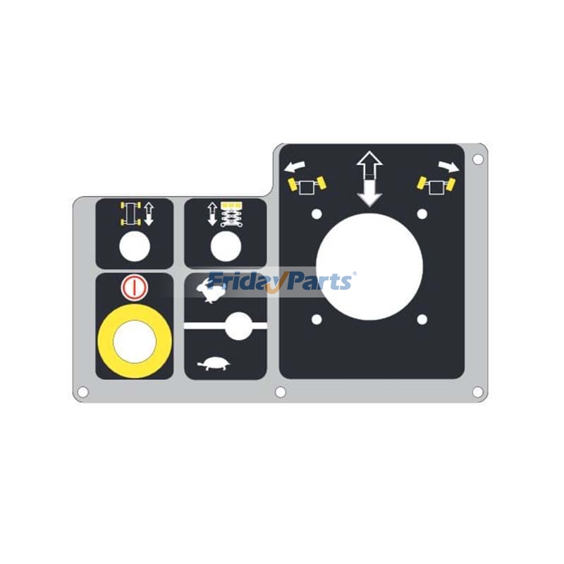 Decalque 1705914 para plataforma elevatória tesoura JLG 3394RT 4394RT