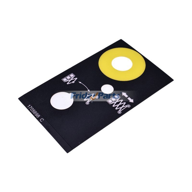 Aerial Work Platforms Decal Control Panel