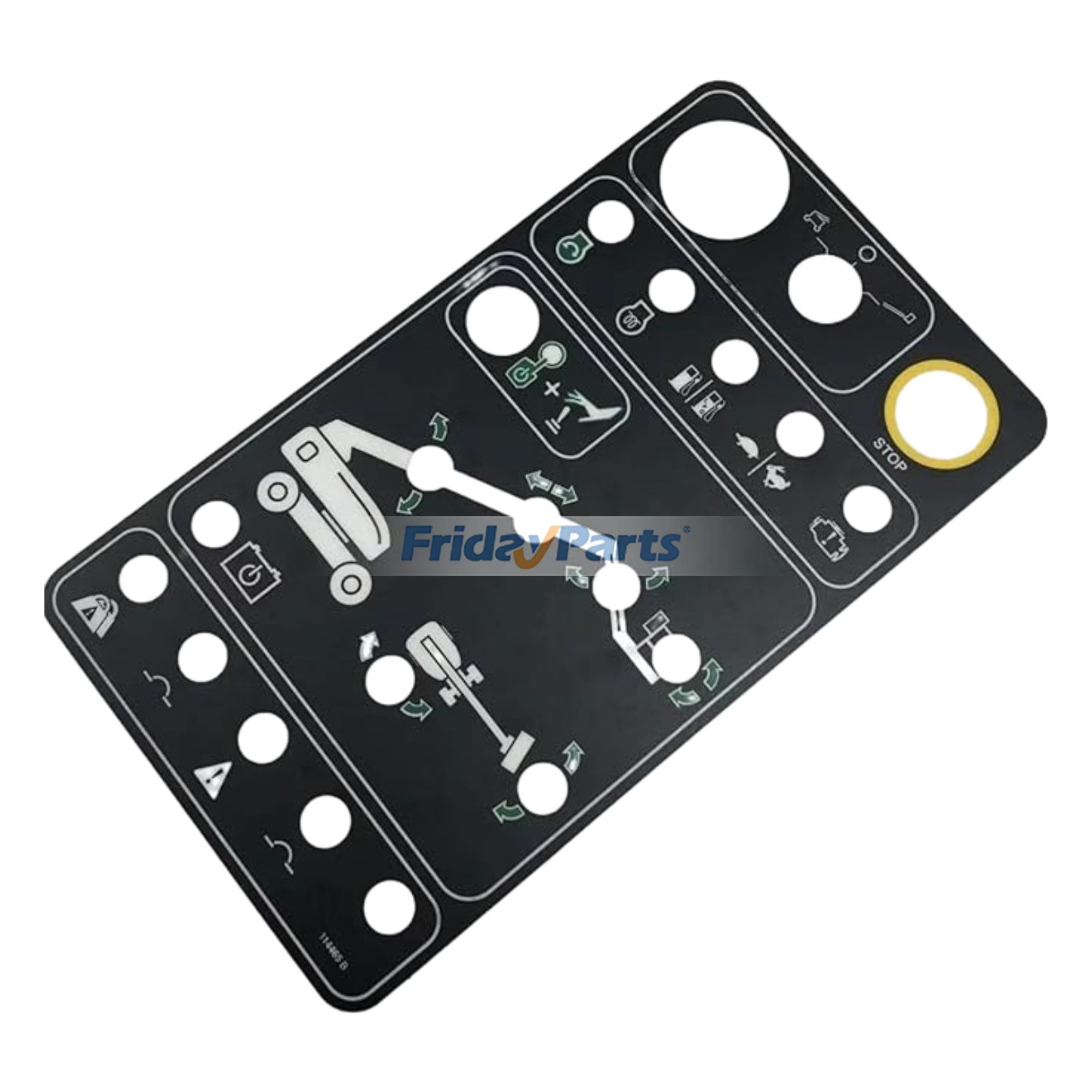 Decal Ground Control Panel for Aerial Work Platforms