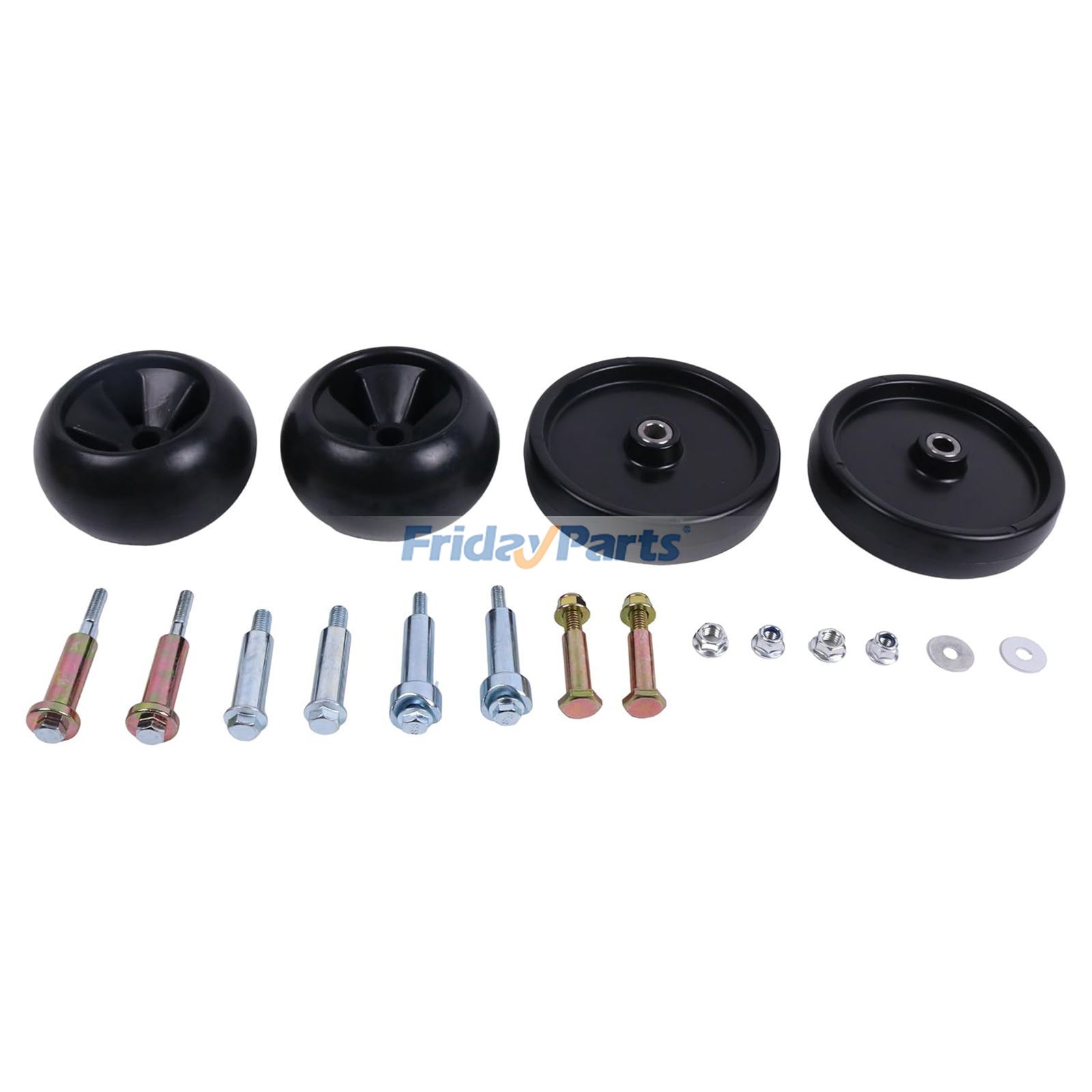 FridayPartsのデッキホイールとハードウェアキット