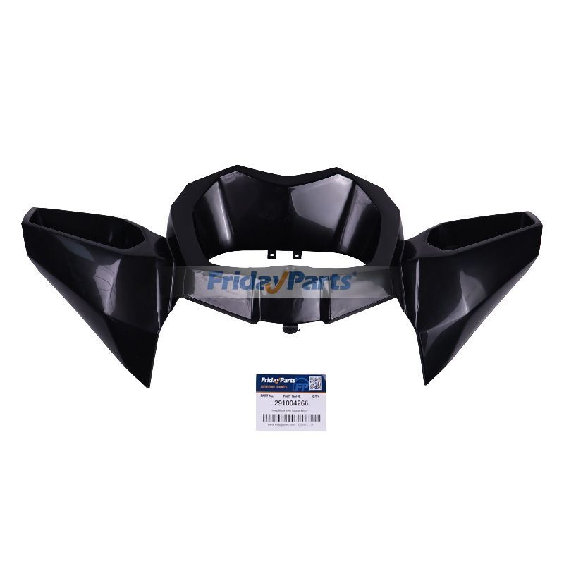 Tiefschwarze Info-Messgeräteblende 291004266 291004261 für Sea Doo Personal Watercraft GTI GTR GTS RXP-X WAKE