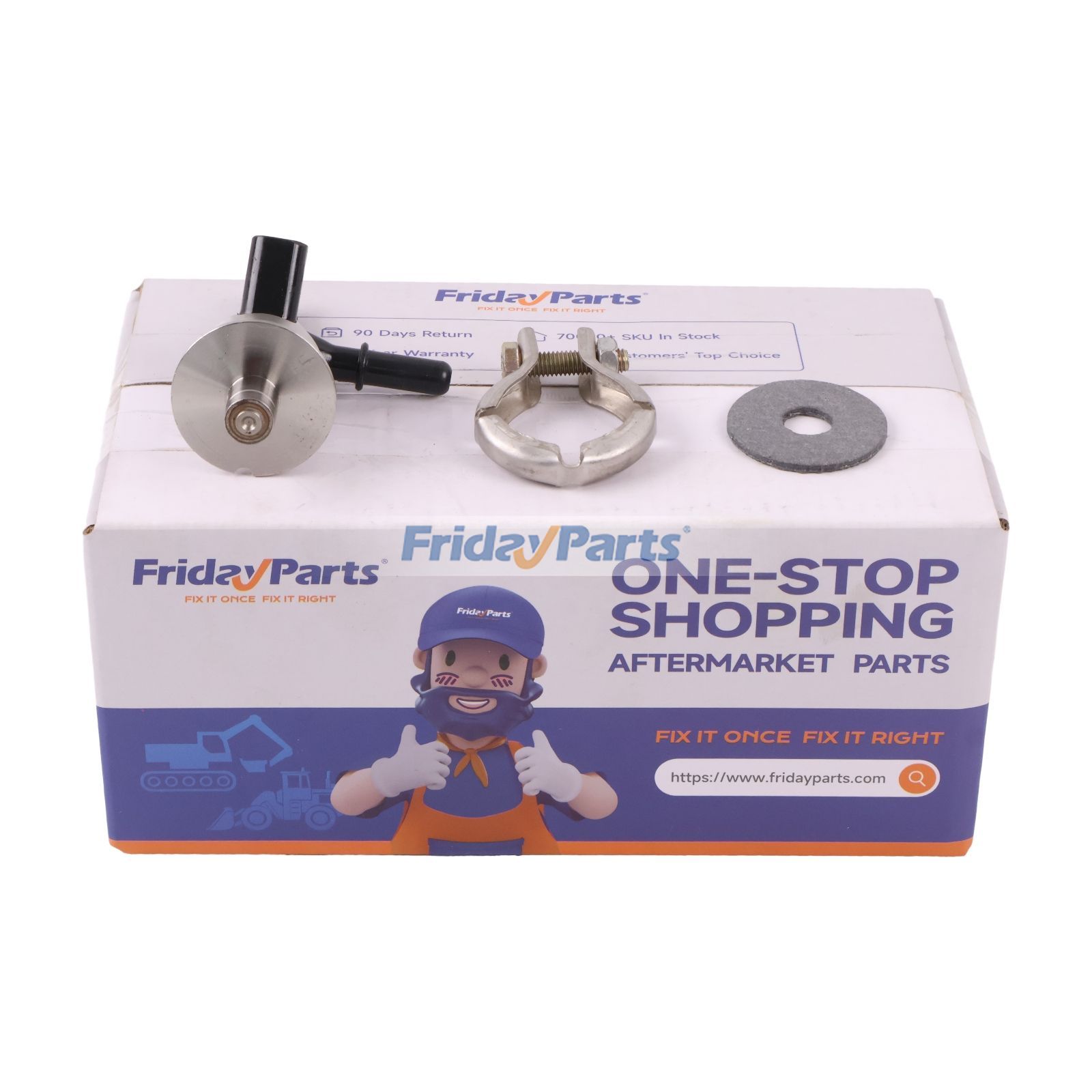 DEF Fuel Injector Kit 1J508-19520 1J508-97644 for Kubota Engine V3800 Tractor M5-091HD M5-111HD M5N-112HD24 M6-101DTC M6-131DTC M7-132P