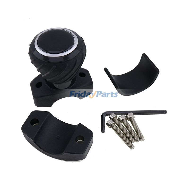Deluxe wheel spinner knob S.119926 E129368 for mower and farm tractor steering handle accessory