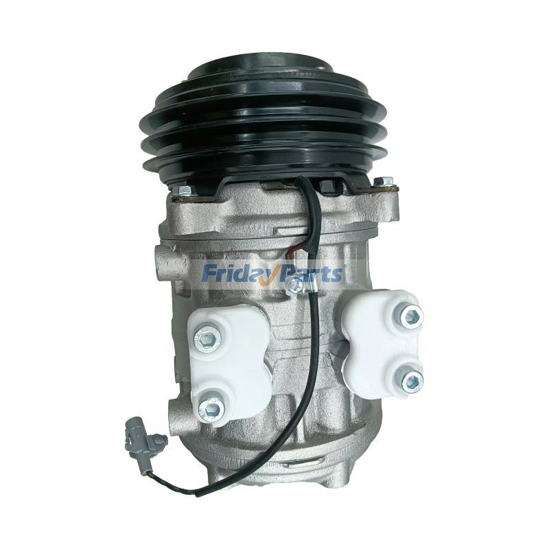 Compresseur de climatisation 10P25B 147100-4210 pour bus Hino Rainbow Toyota CoasterpourPour Hino,Pour AUTRE MARQUE,Pour Toyota