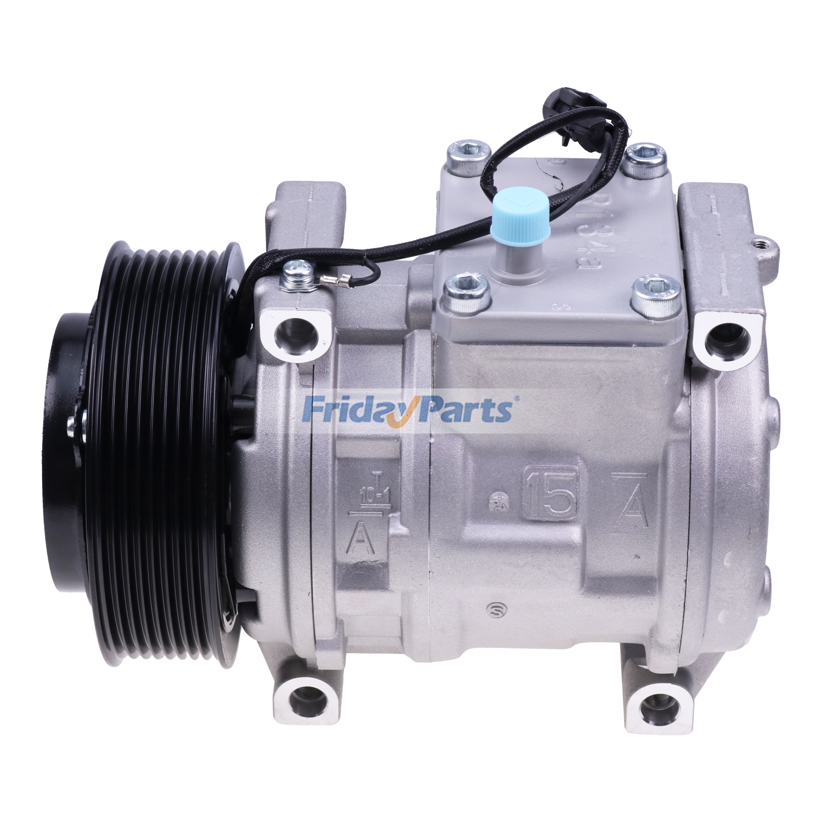 Compresor de aire acondicionado 10PA15C AL155836 para tractor John Deere 6110 6120 6200 6210 6300 6310 7320 7420 7505 7520