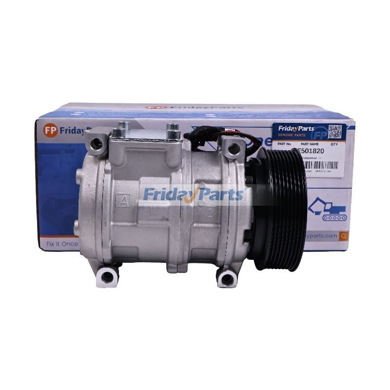 10PA17C A/C Compressor SE501820 SE503061 for John Deere Loader 444J 544J 624H 624J 844J 844K 744H 744J 824J