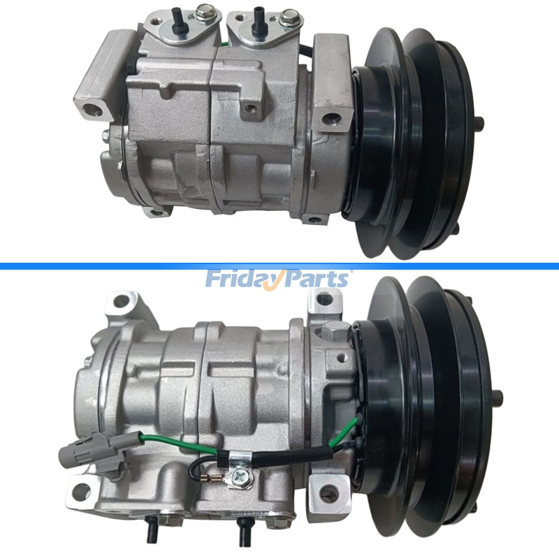 Compresor de aire acondicionado 10S13C 4709228 para excavadora Hitachi ZX470-5G ZX670LC-5B ZX870-5G Para HITACHI