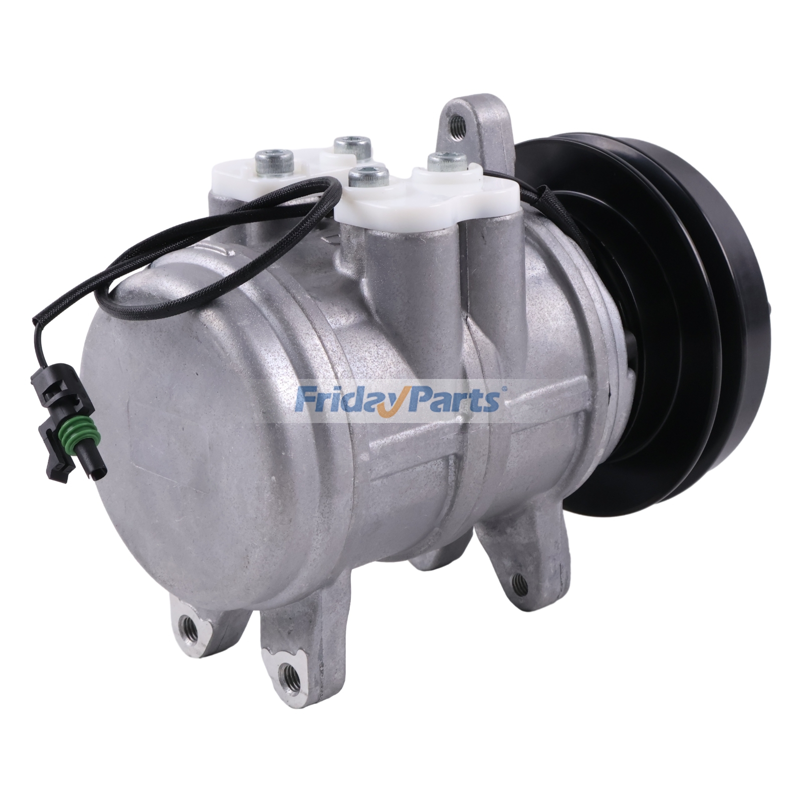 A/C Compressor compatible with Excavator,Harvester,Loader,Motor Grader,Skidder,Tractor