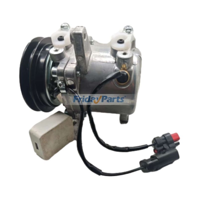Compresseur de climatisation SV06E avec condenseurpour Moteur,Pelle
