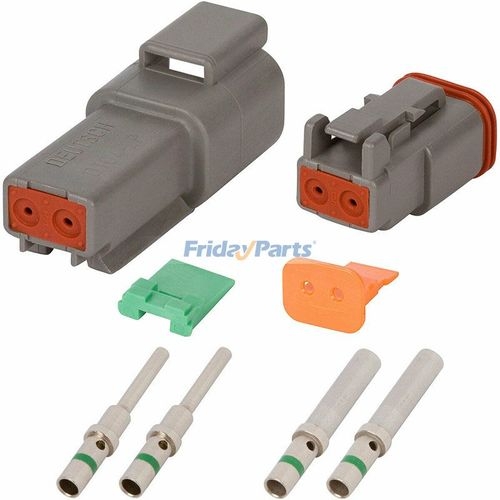 Deutsch 4-poliges Steckverbinder-Set mit Gehäuse, Klemmen, Stiften und Deutsch 4-poliges Steckverbinder-Set mit Gehäuse, Klemmen, Stiften und