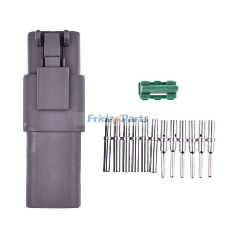 Kit de connecteurs DT 6 broches avec contacts solides 14 AWG/GA Pour AUTRE MARQUE