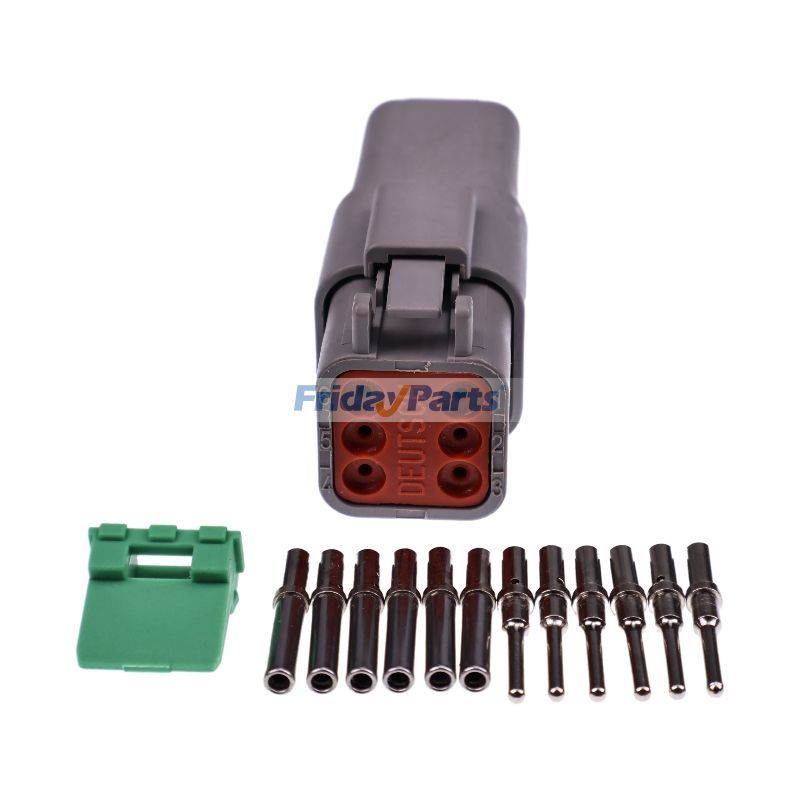 Kit de connecteurs DT 6 broches avec contacts solides 14 AWG/GA pour Outils Manuels & Électriques Pour AUTRE MARQUE