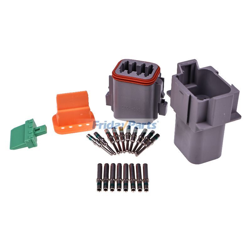 Deutsch DT 8-poliger Steckverbindersatz mit 14 AWG-Massivkontaktenfür Für andere Marken