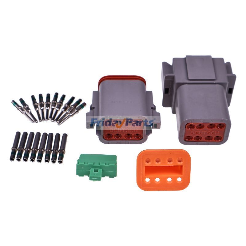 Deutsch DT 8-poliger Steckverbindersatz mit 14 AWG-Massivkontaktenfür Handwerkzeuge und ElektrowerkzeugeFür andere Marken