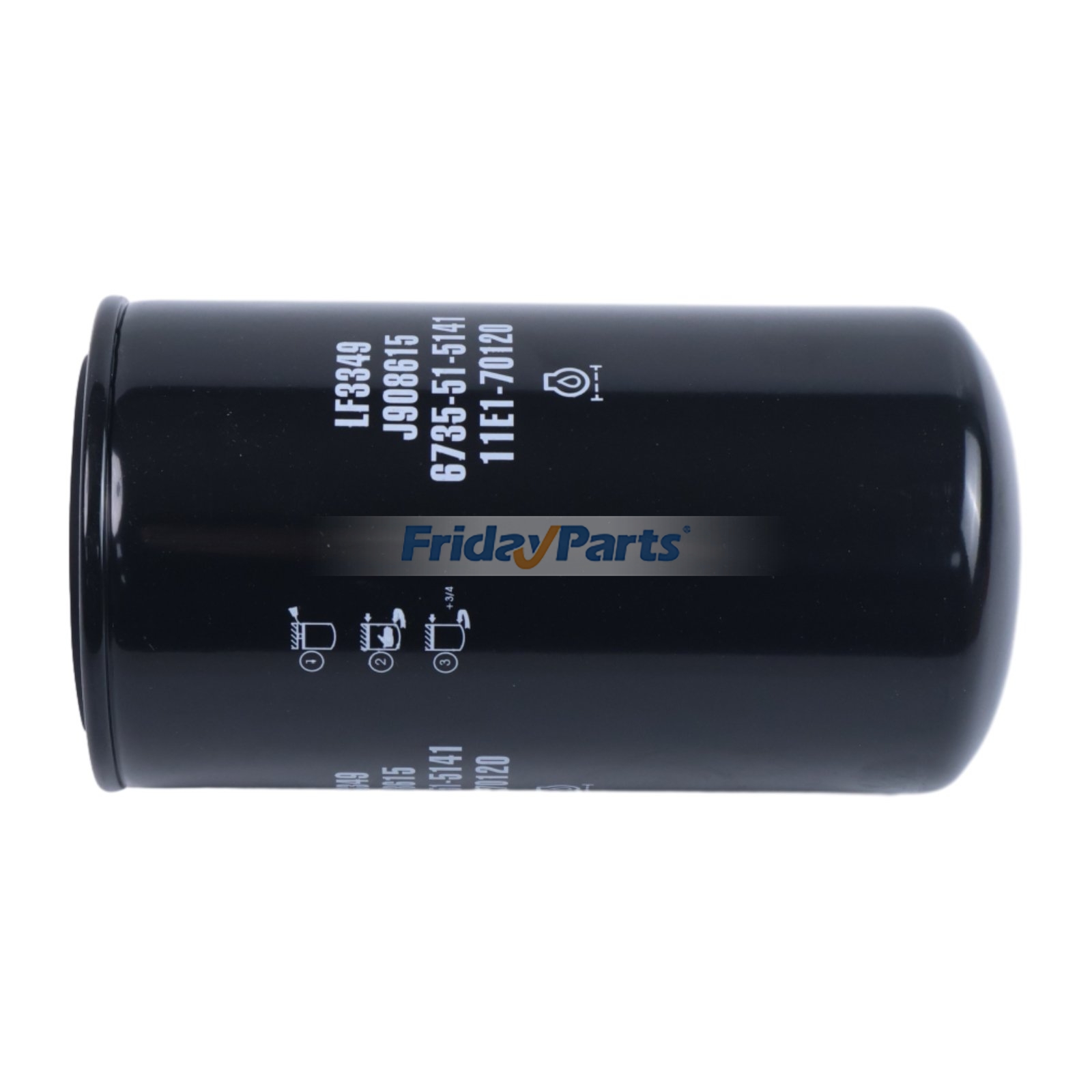 Daewoo MEGA 160 MEGA 200TC-V MEGA 200-V MEGA 250-V S150LC-7B Oil Filter for Excavator