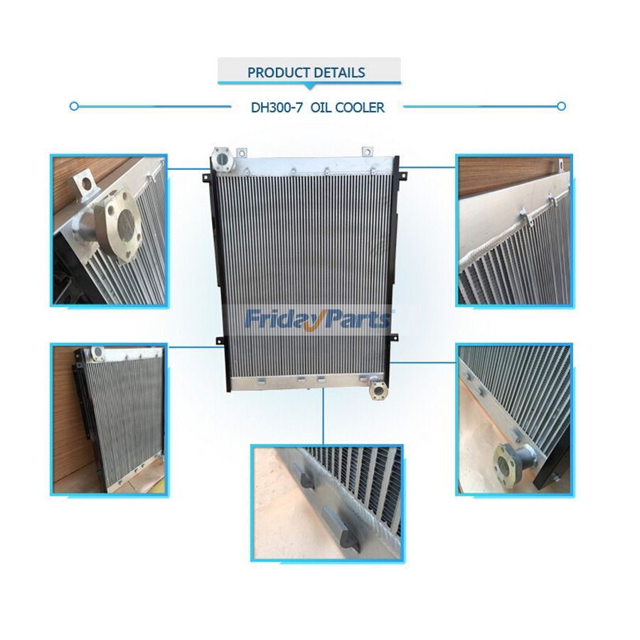 Refroidisseur d'huile hydrauliquepour Pelle