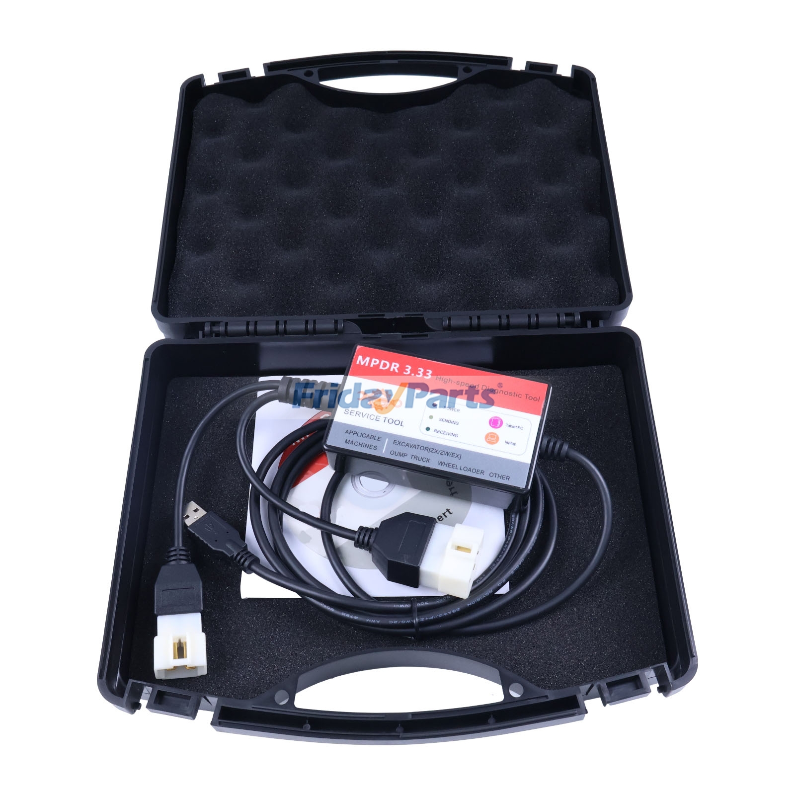 Diagnostic Tool MPDR 3.33 for Hitachi Excavator ZAXIS ZX ZW EX