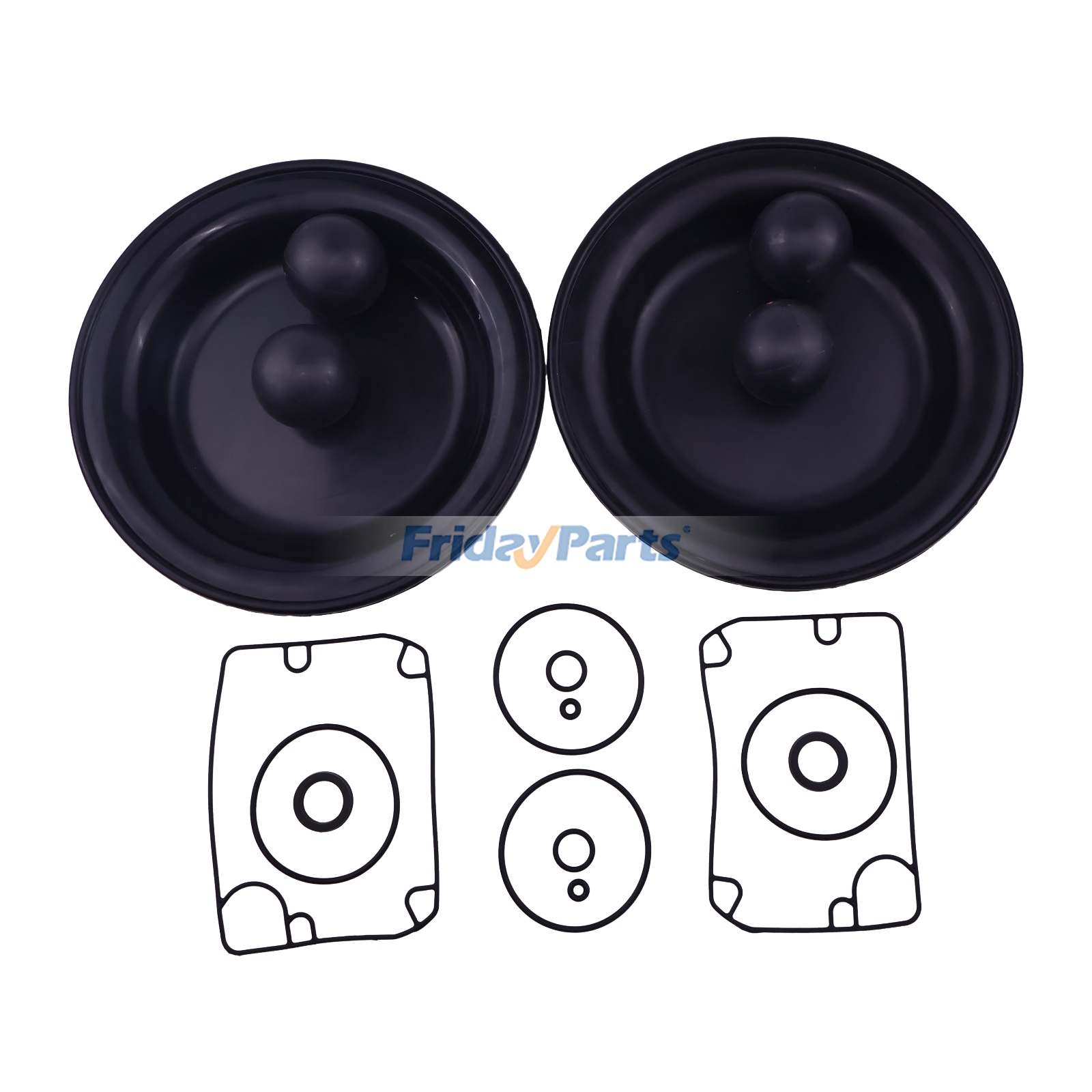 Kit de reparación de bomba de diafragma 637309-GG para bomba PD20A-ASP-GGG-B PD20A-BCP-GGG-B