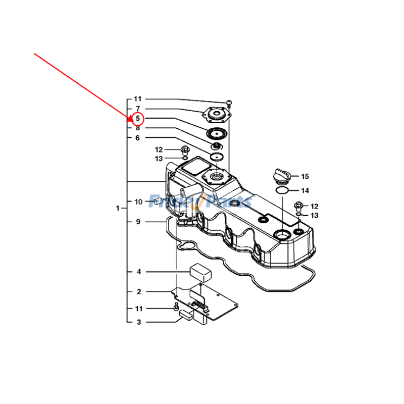 Diaphragm  for Engine,Loader
