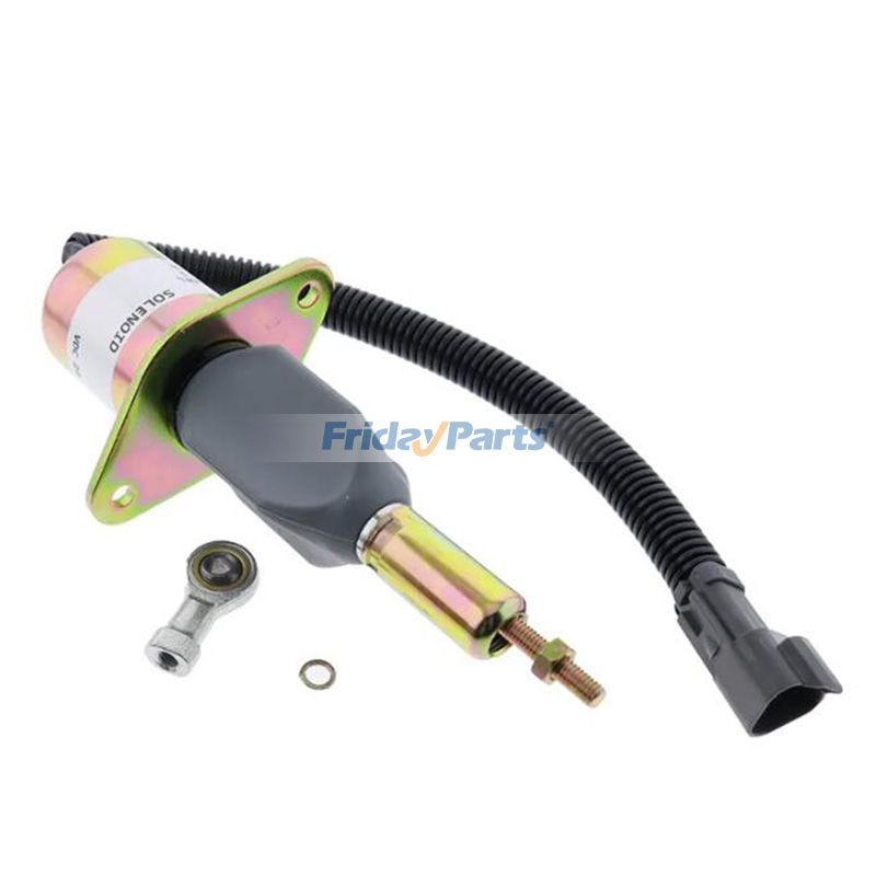 Solenoide de parada diésel para excavadora Komatsu PC360-7 Cummins 6CT 8.3L 4063712 de FridayParts