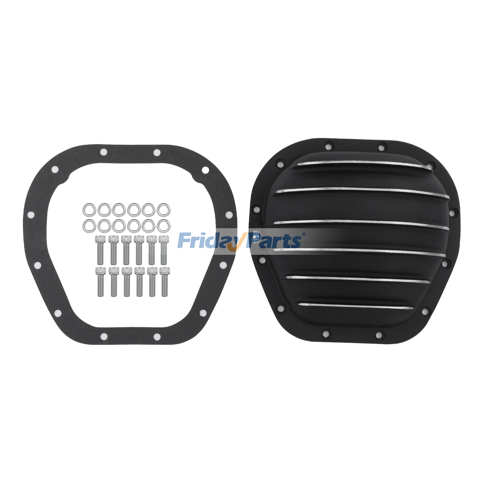 Differential Cover with Gasket 4905BKKIT for Ford F-350 F-250 Excursion 1999-2016