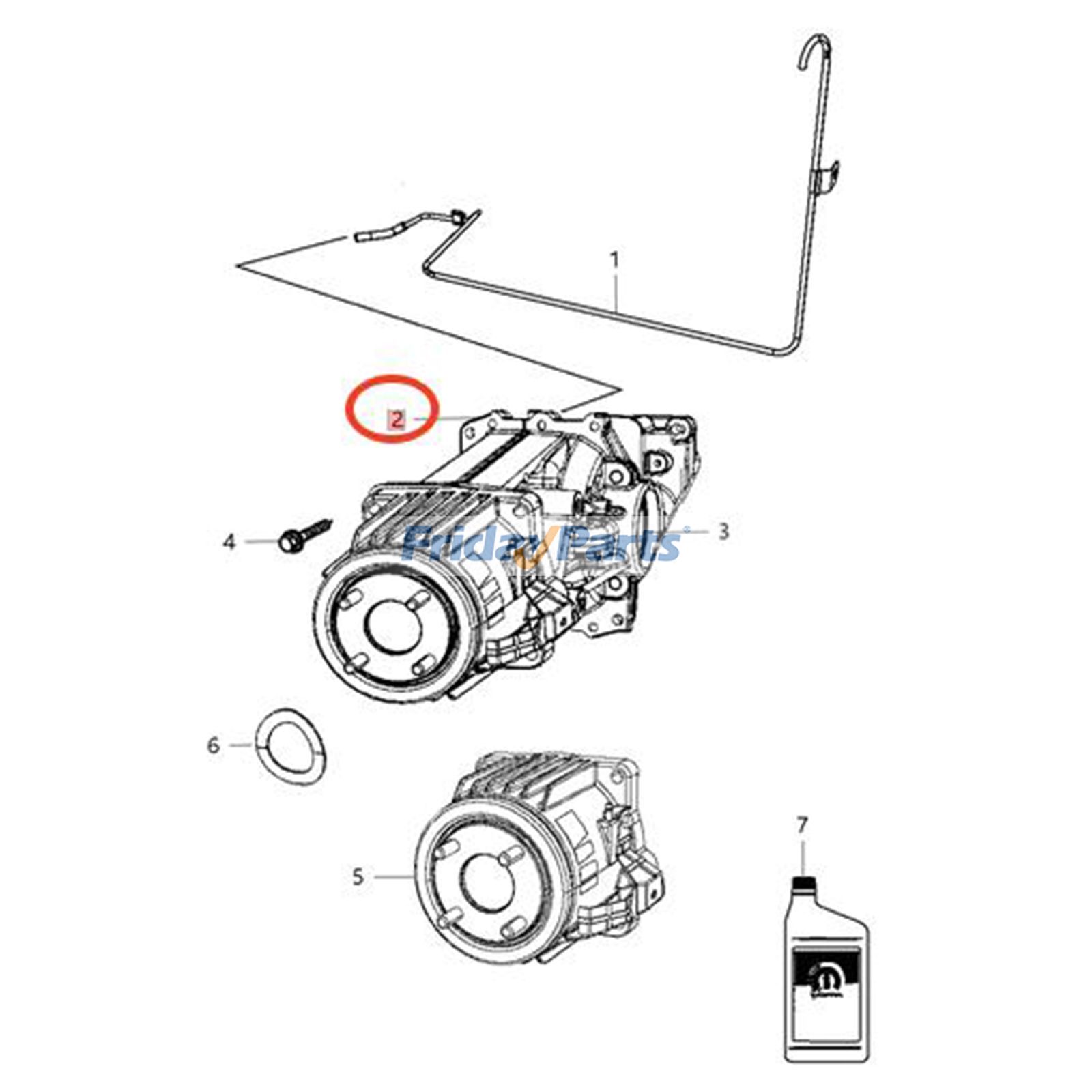Différentielpour Véhicule