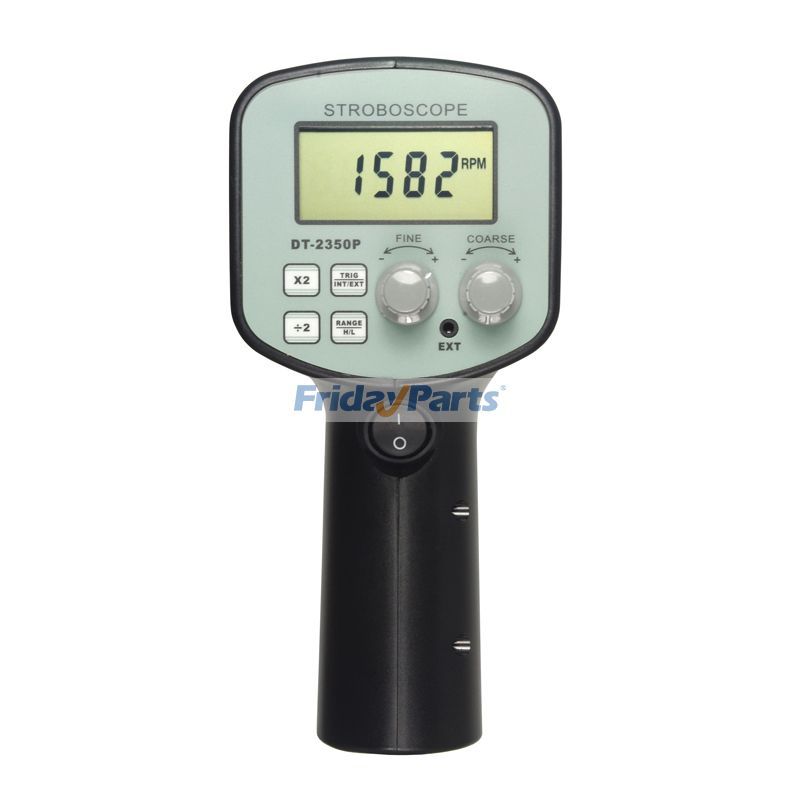 Digital Handheld Stroboscope Tachometer DT-2350PA Range 50-12000 FPM