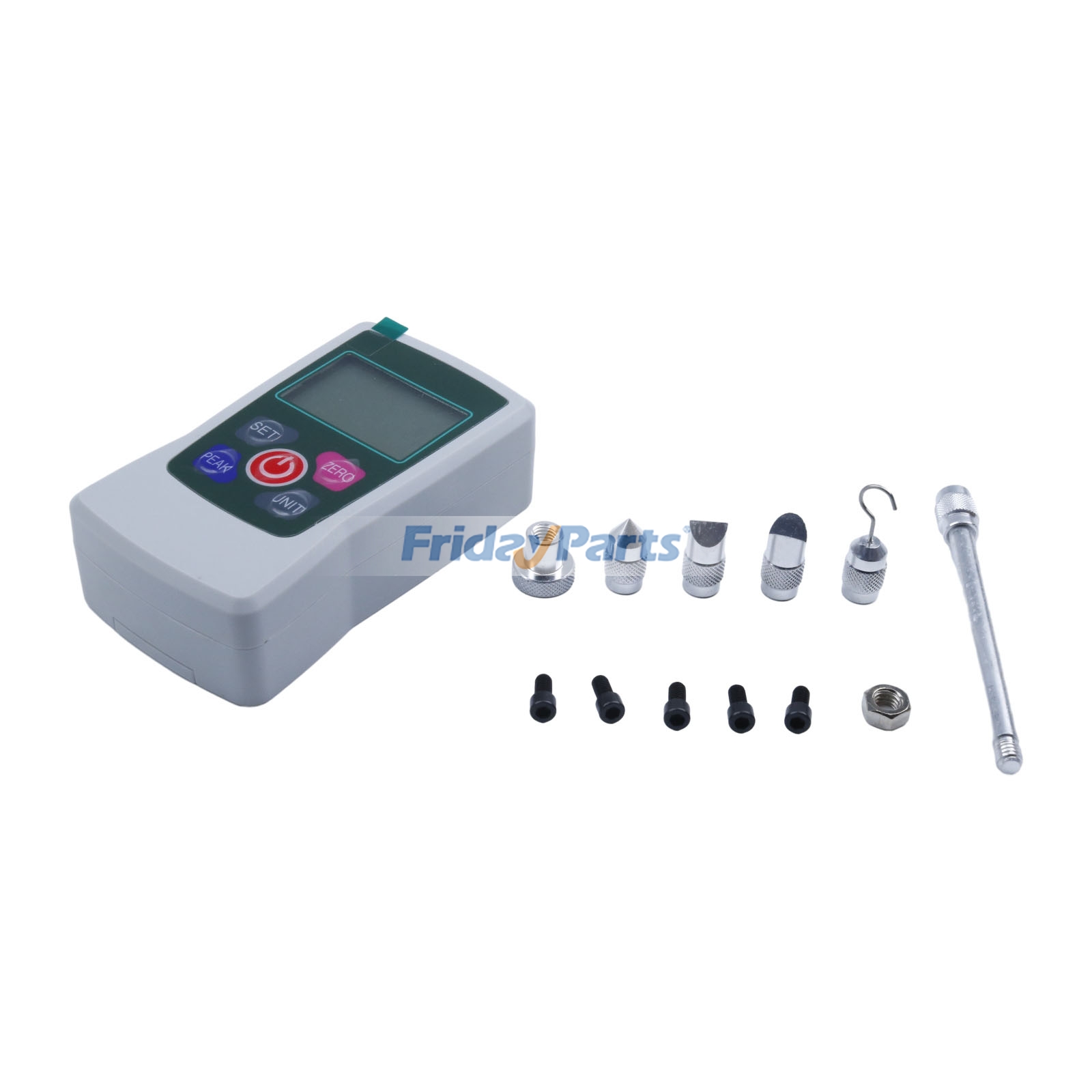 Medidor digital de fuerza de empuje y tracción AMF-50N para mediciones de precisión