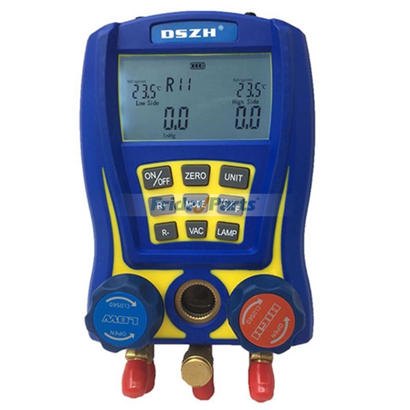 Manomètre à vide et à pression de réfrigération pour collecteurs de test numériques WK-6889pourPour AUTRE MARQUE