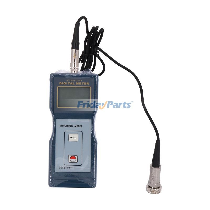 Jauge de test de vibromètre d'analyse de vibromètre numérique pour machines en mouvement avec vitesse de 0,01 à 199,9 mm de FridayParts
