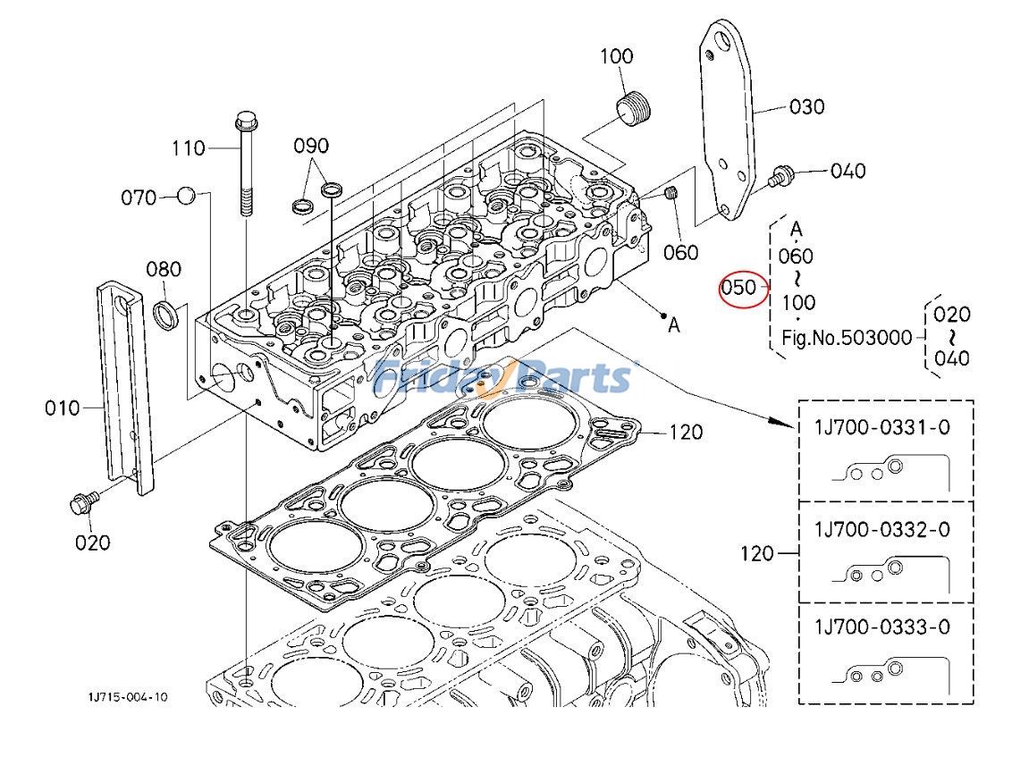 Cylinder Head Assembly for Engine,Excavator,Loader