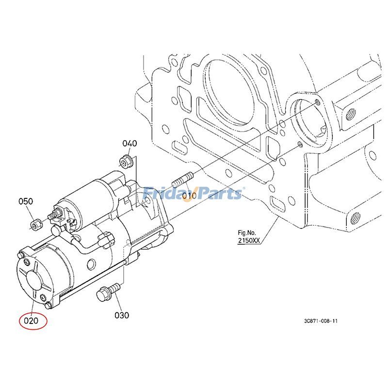 Starter for Tractor